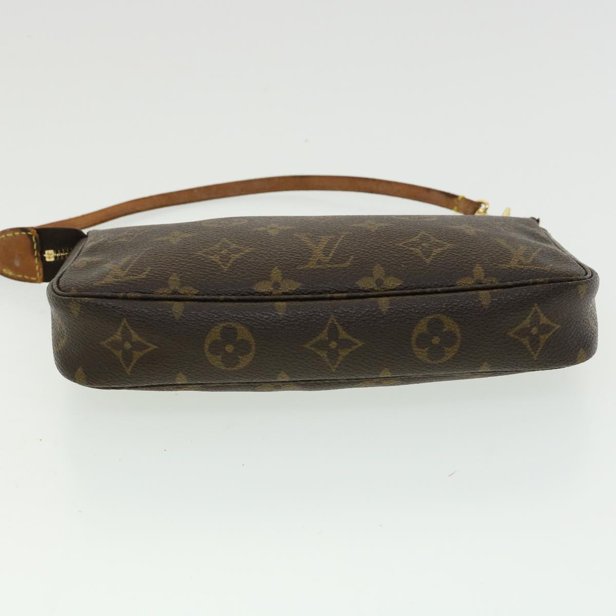 LOUIS VUITTON Monogram Pochette Accessoires Pouch M51980 LV Auth 31334