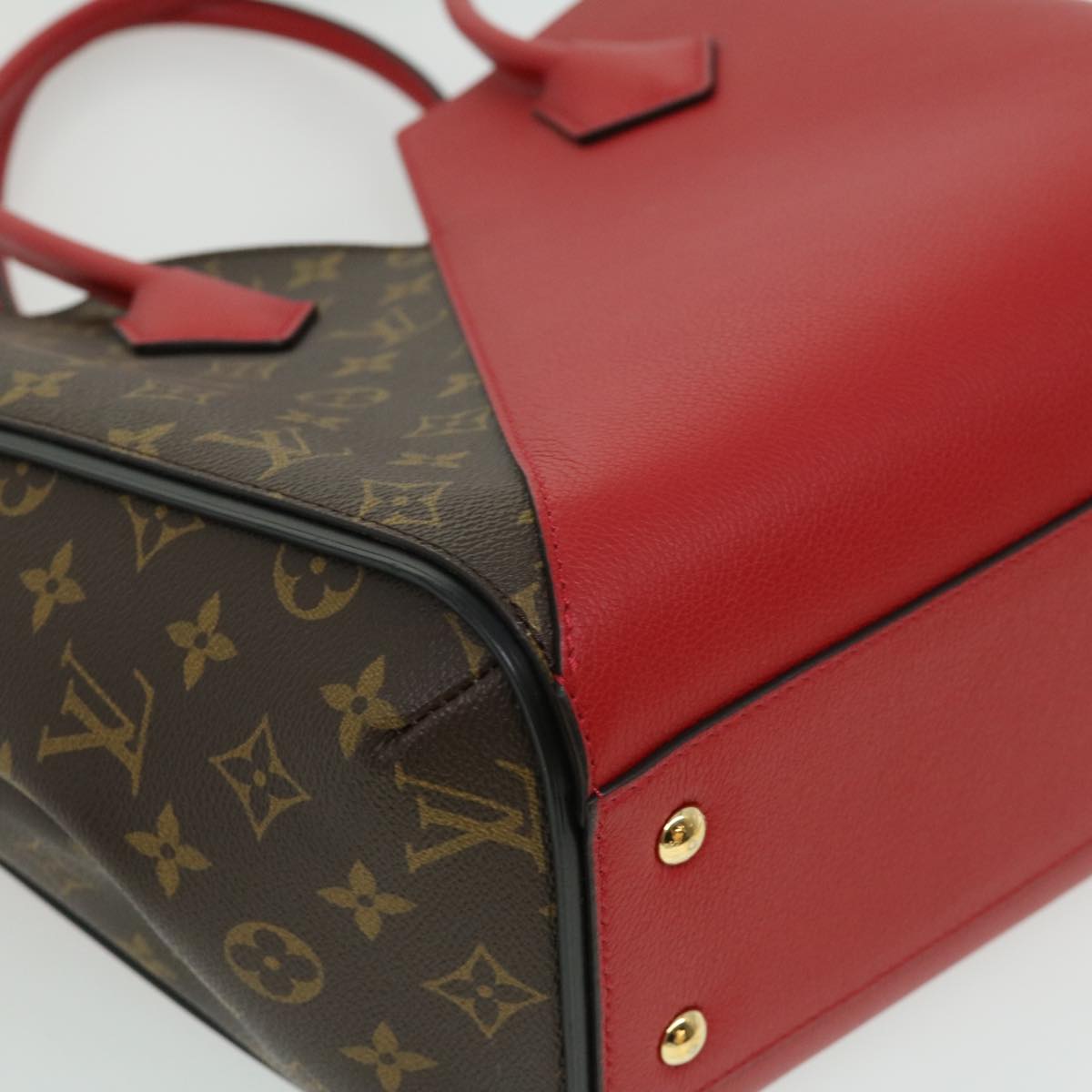 LOUIS VUITTON Monogram Cerise Kimono MM Tote Bag Red M40459 LV Auth 31385A