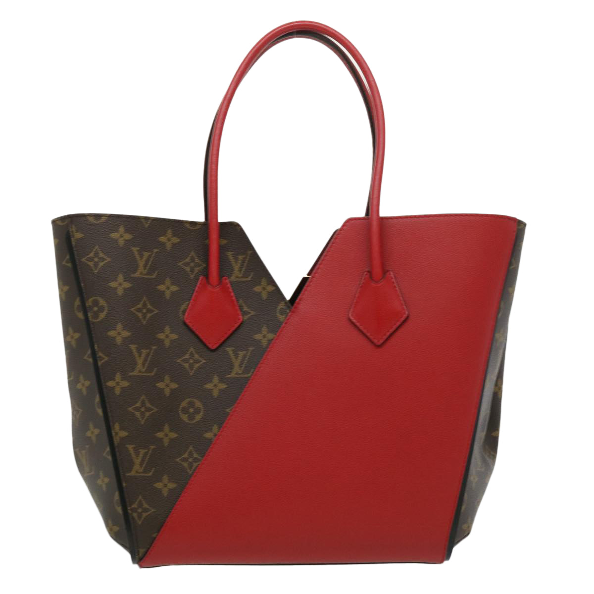 LOUIS VUITTON Monogram Cerise Kimono MM Tote Bag Red M40459 LV Auth 31385A