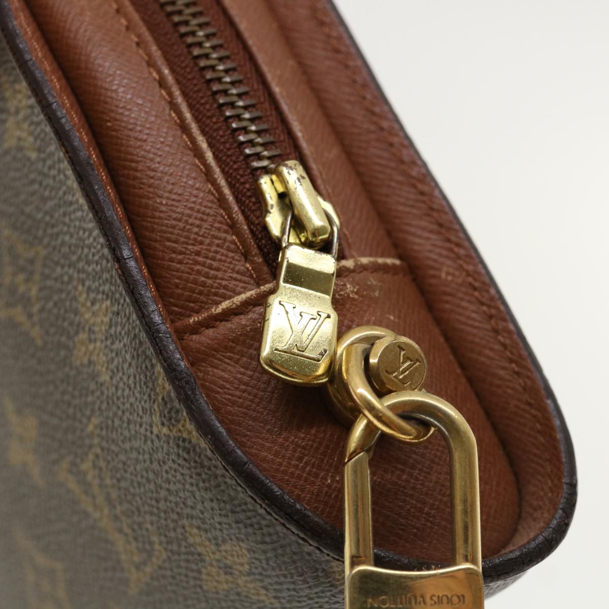 LOUIS VUITTON Monogram Orsay Clutch Bag M51790 LV Auth 31388