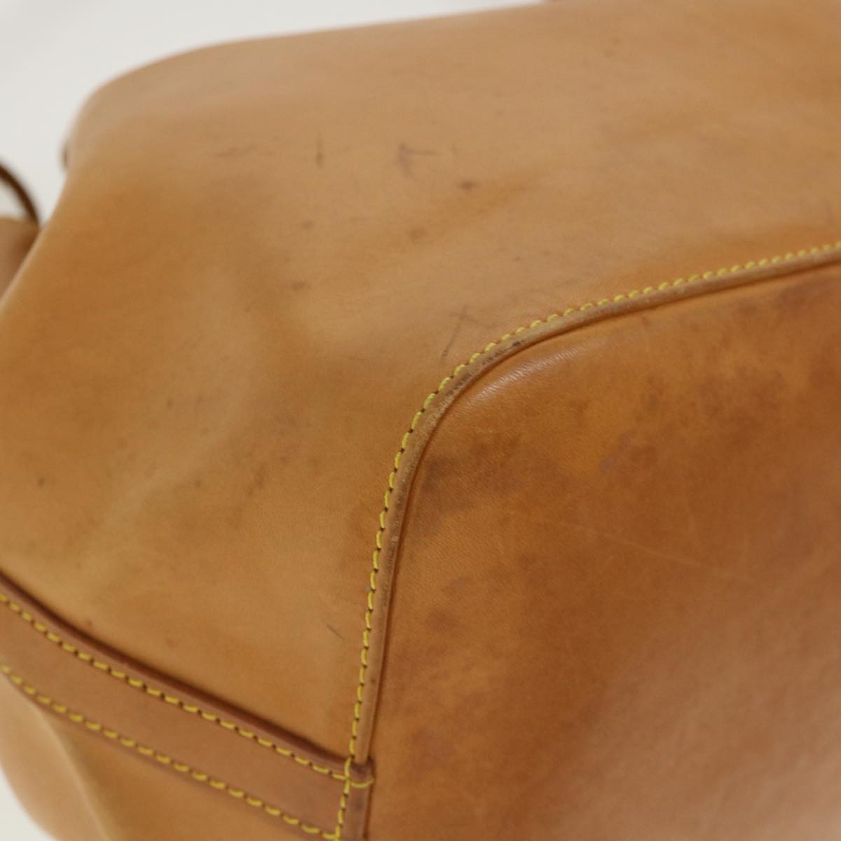 LOUIS VUITTON Nomad Leather Petit Noe Shoulder Bag SPO Brown M85003 Auth 31400