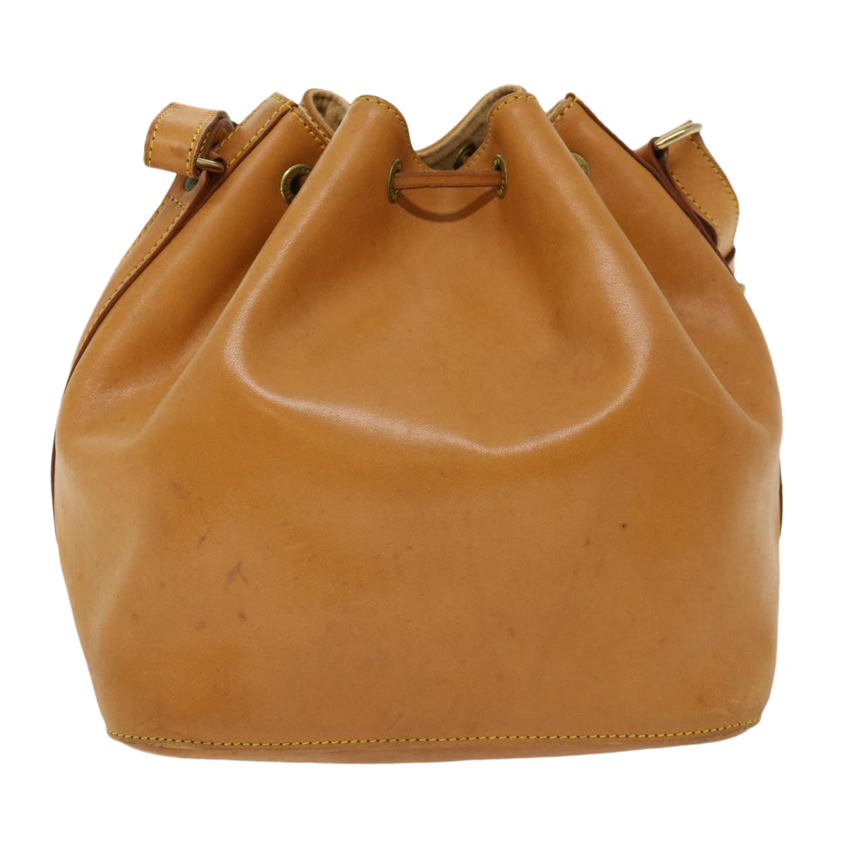 LOUIS VUITTON Nomad Leather Petit Noe Shoulder Bag SPO Brown M85003 Auth 31400 - 0