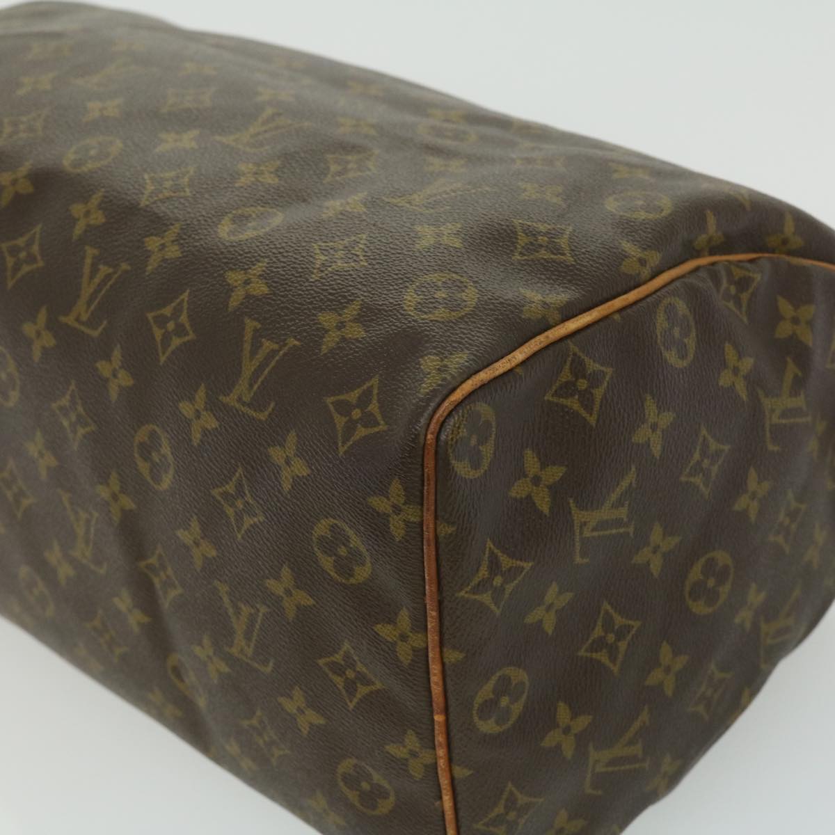 LOUIS VUITTON Monogram Speedy 35 Hand Bag M41524 LV Auth 31410