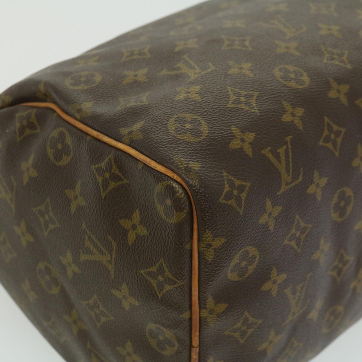 LOUIS VUITTON Monogram Speedy 35 Hand Bag M41524 LV Auth 31410