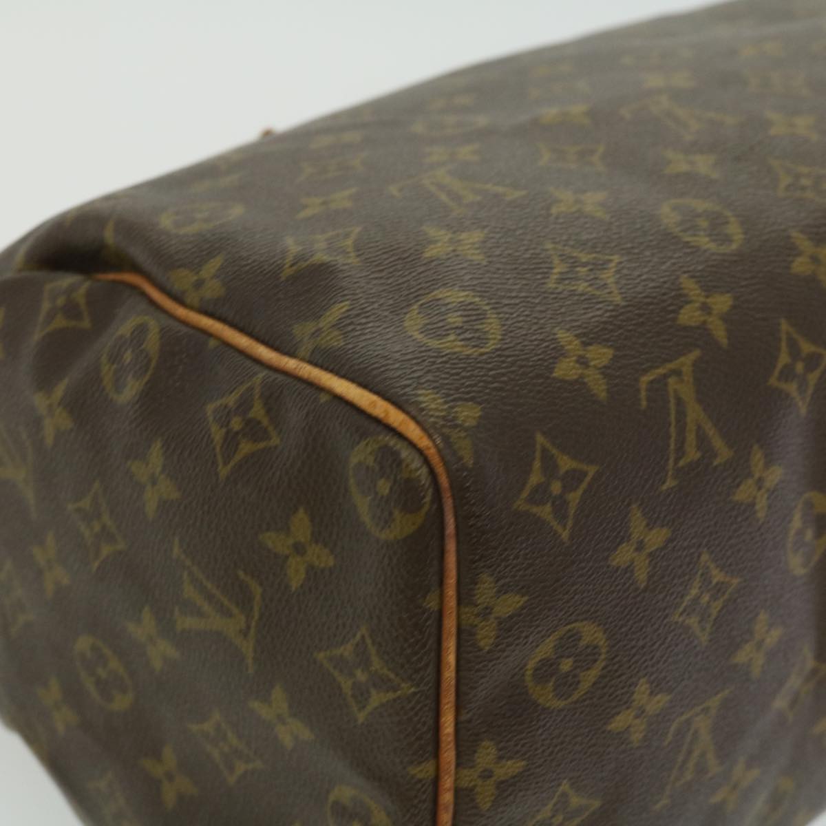 LOUIS VUITTON Monogram Speedy 35 Hand Bag M41524 LV Auth 31410