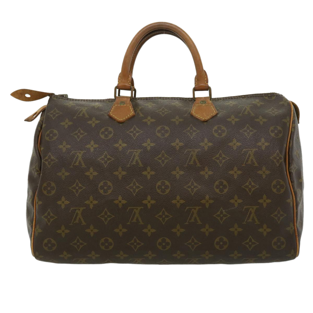 LOUIS VUITTON Monogram Speedy 35 Hand Bag M41524 LV Auth 31410 - 0