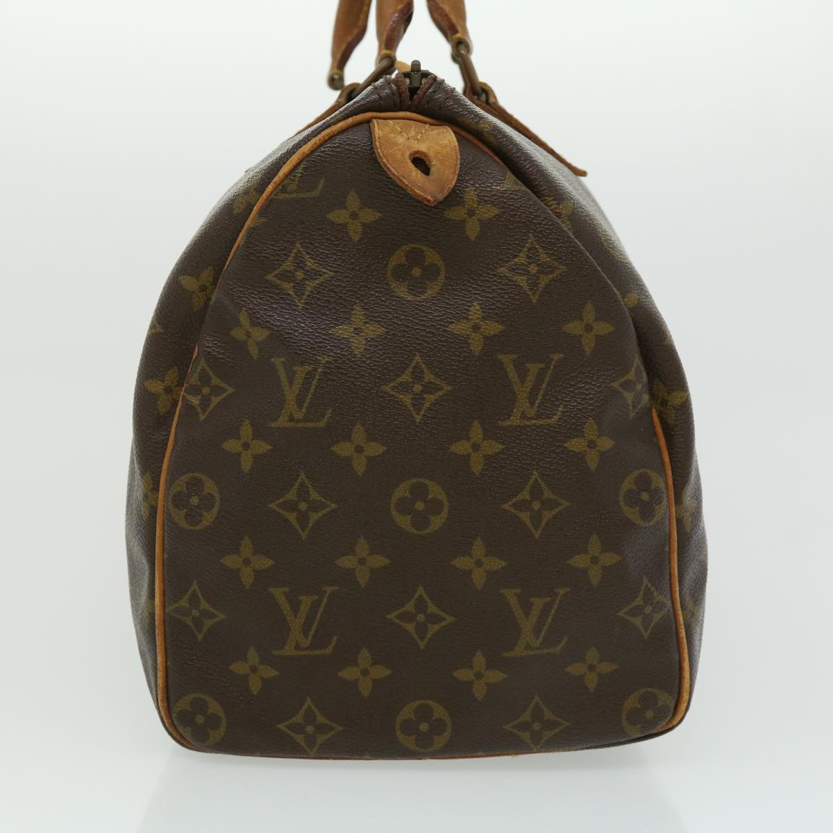 LOUIS VUITTON Monogram Speedy 35 Hand Bag M41524 LV Auth 31410