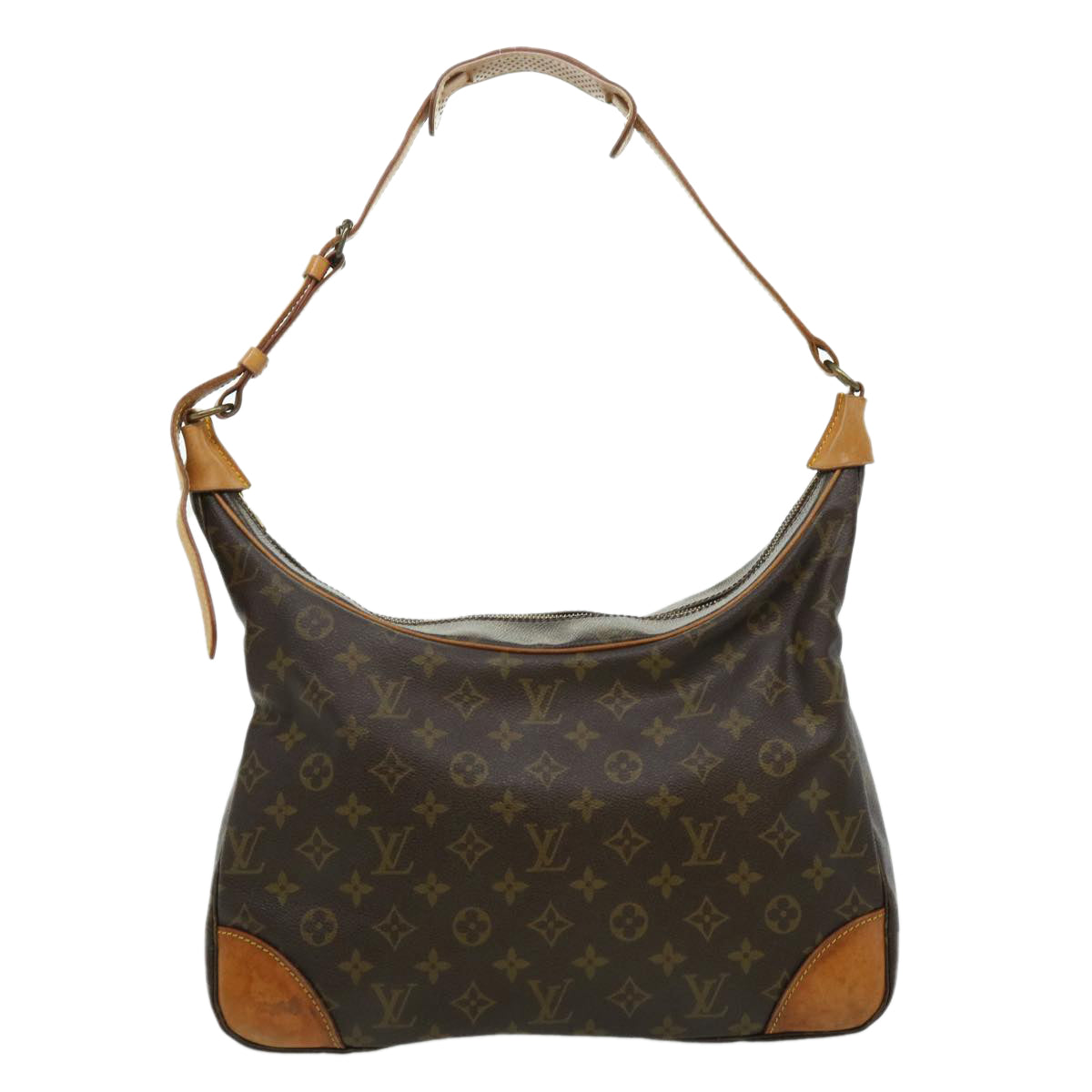 LOUIS VUITTON Monogram Boulogne 35 Shoulder Bag M51260 LV Auth 31414