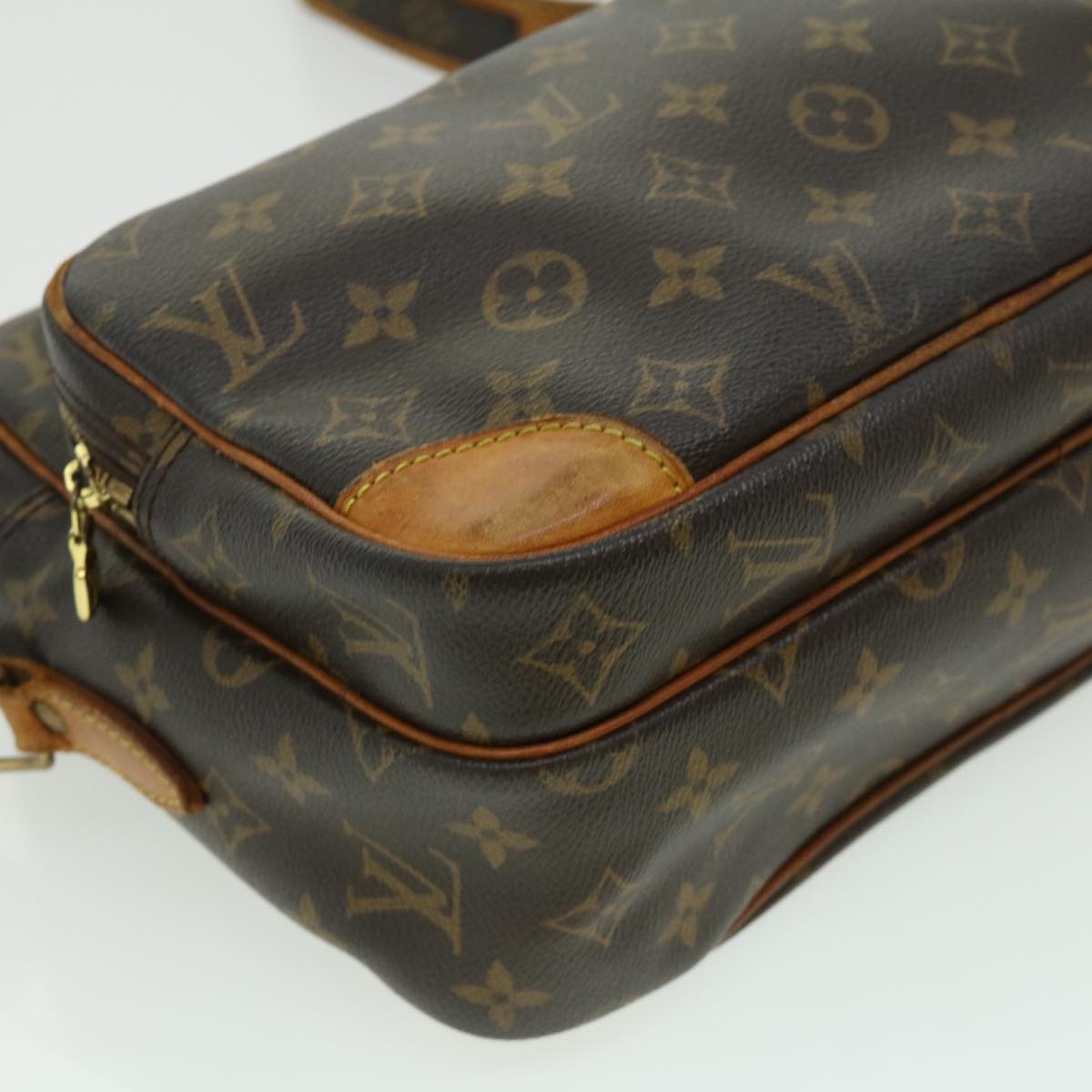 LOUIS VUITTON Monogram Nile Shoulder Bag M45244 LV Auth 31426