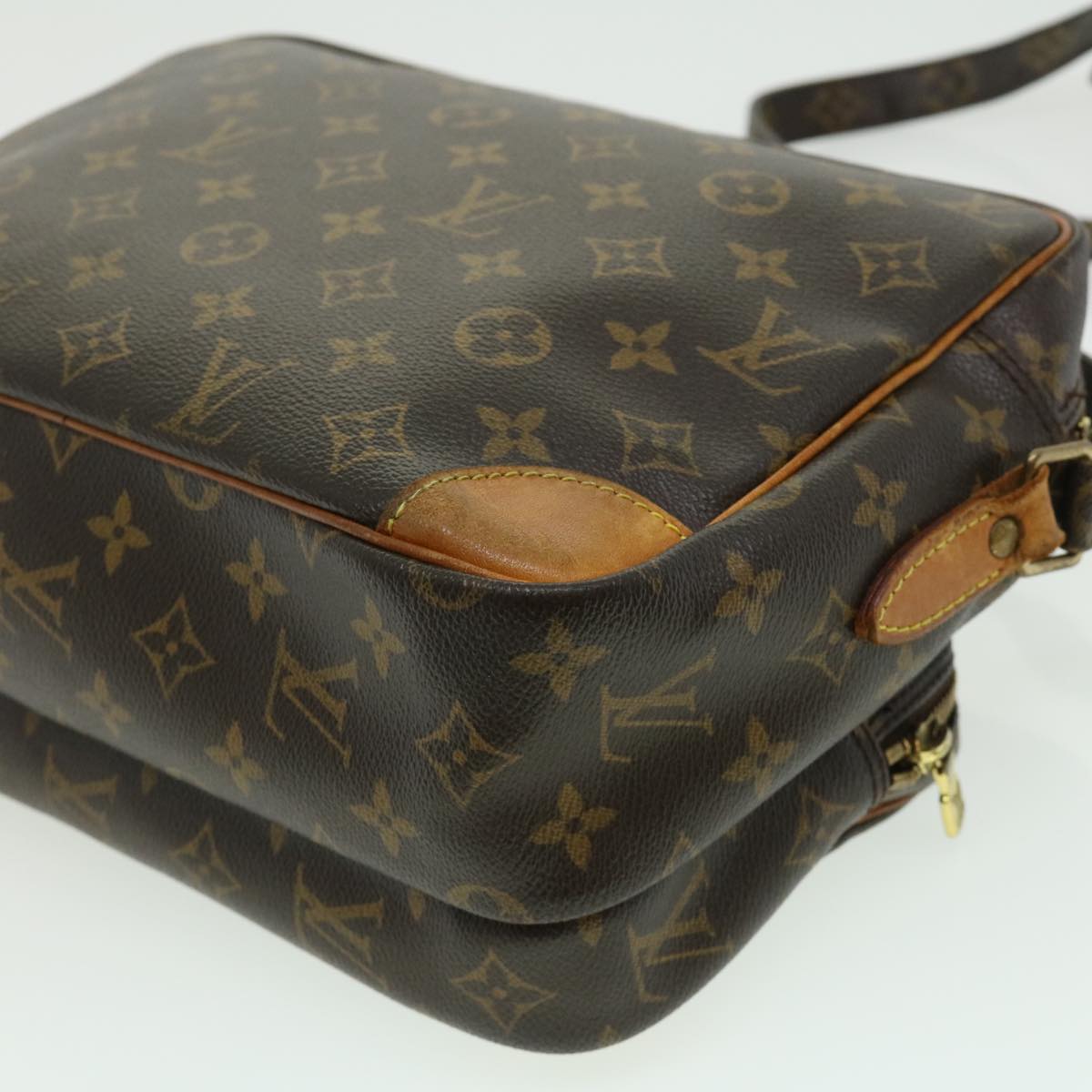 LOUIS VUITTON Monogram Nile Shoulder Bag M45244 LV Auth 31426