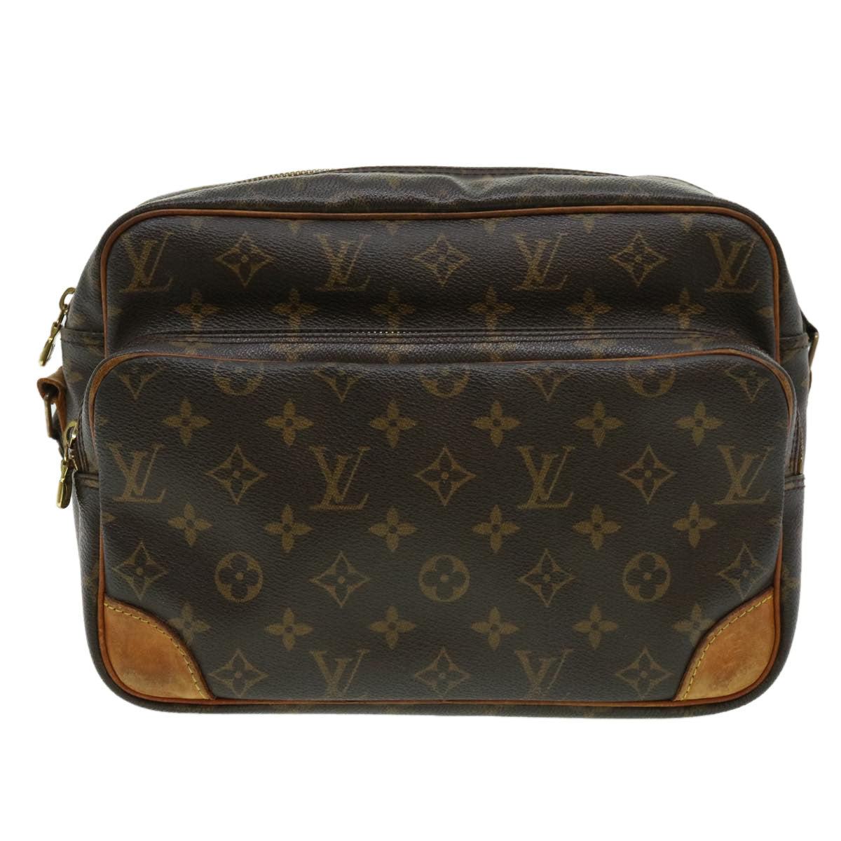 LOUIS VUITTON Monogram Nile Shoulder Bag M45244 LV Auth 31426