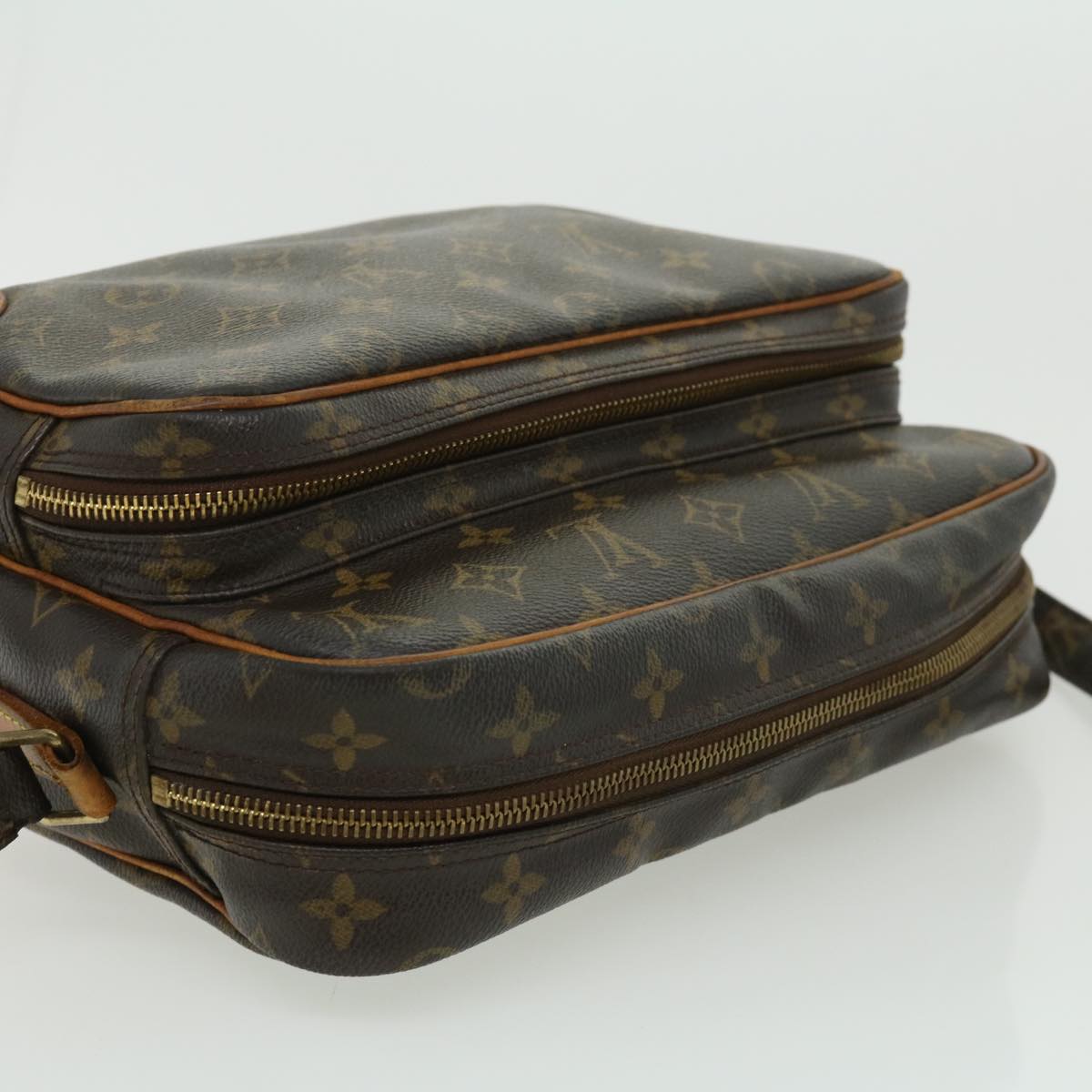 LOUIS VUITTON Monogram Nile Shoulder Bag M45244 LV Auth 31426