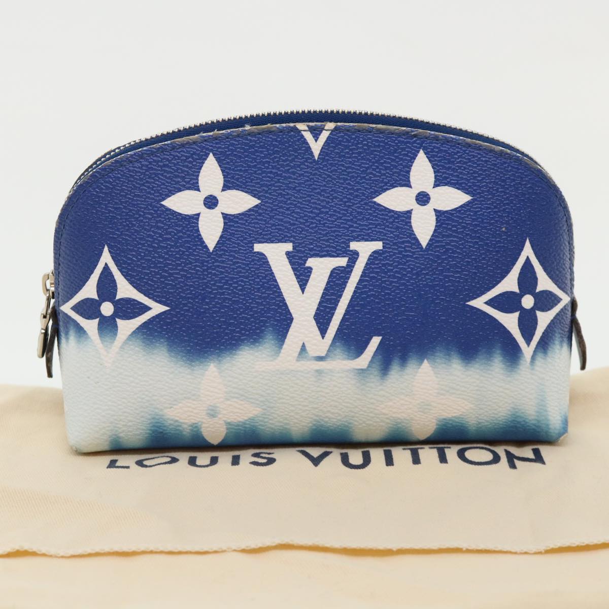 LOUIS VUITTON Monogram Escal Pochette Cosmetic PM Pouch M69138 LV Auth 31448