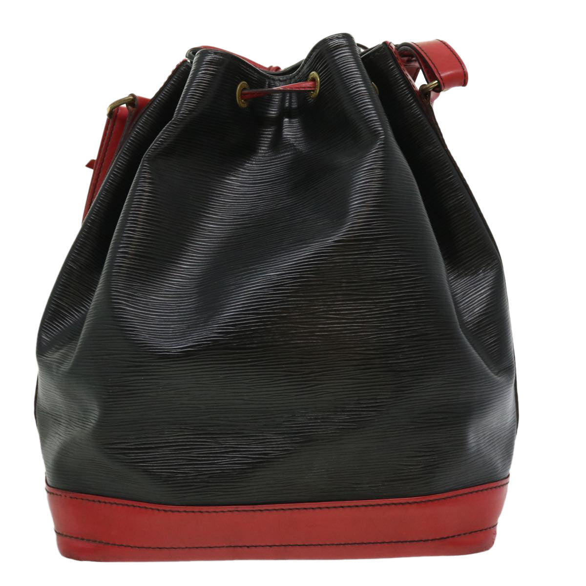 LOUIS VUITTON Epi By color Noe Shoulder Bag Black Red M44017 LV Auth 31450 - 0