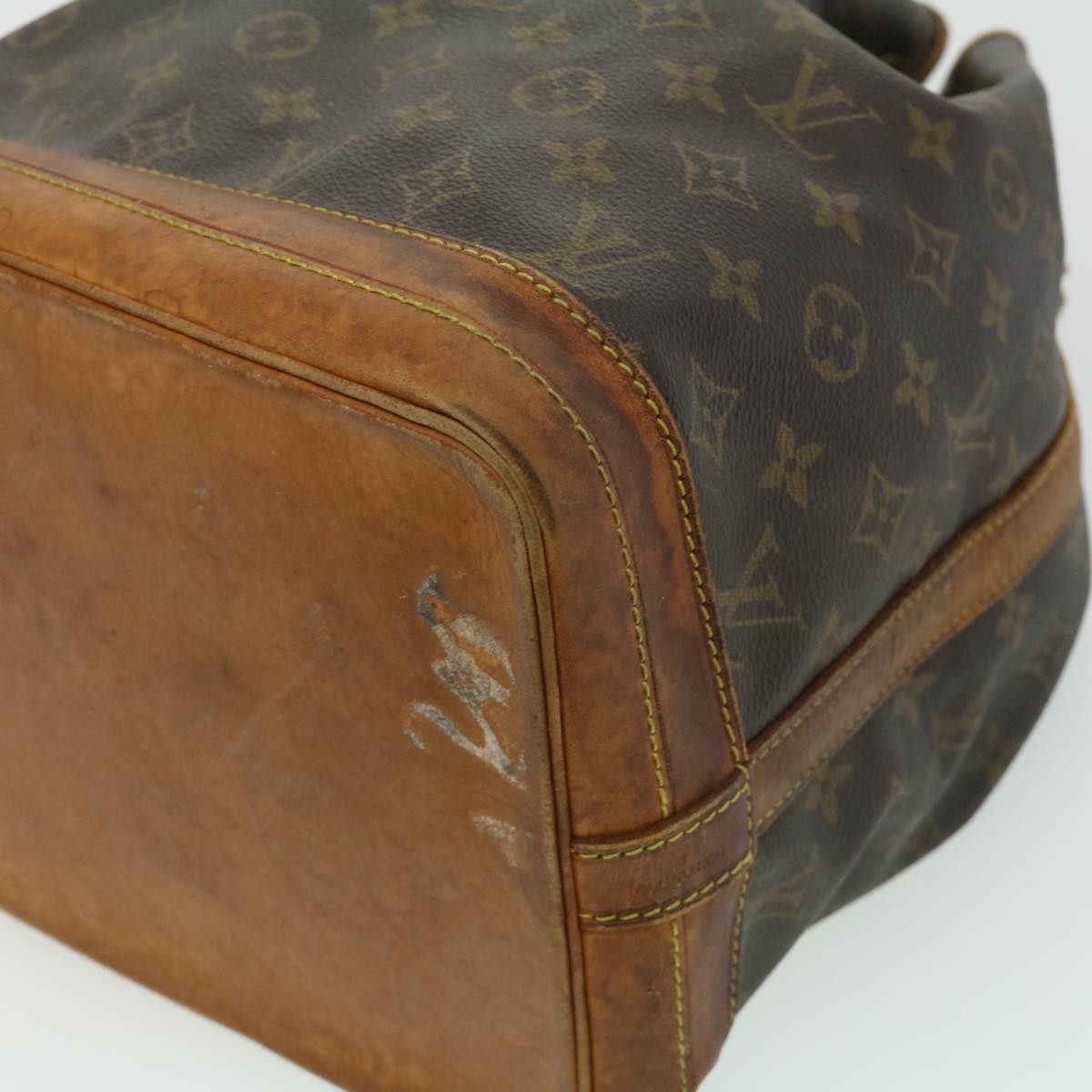 LOUIS VUITTON Monogram Noe Shoulder Bag M42224 LV Auth 31451