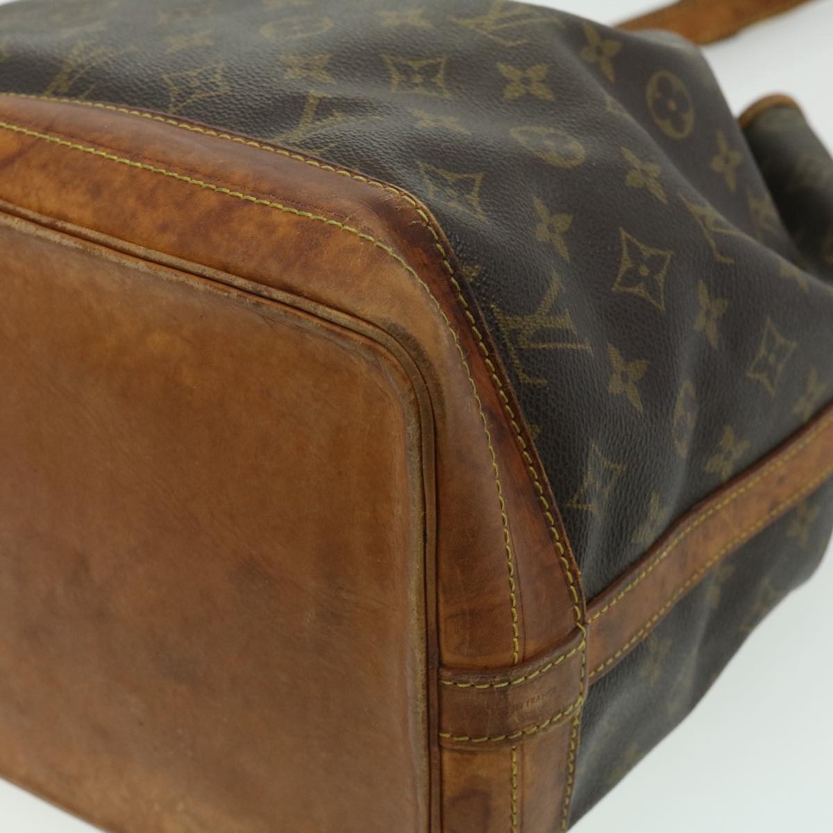 LOUIS VUITTON Monogram Noe Shoulder Bag M42224 LV Auth 31451