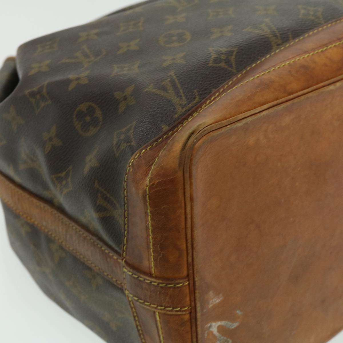 LOUIS VUITTON Monogram Noe Shoulder Bag M42224 LV Auth 31451