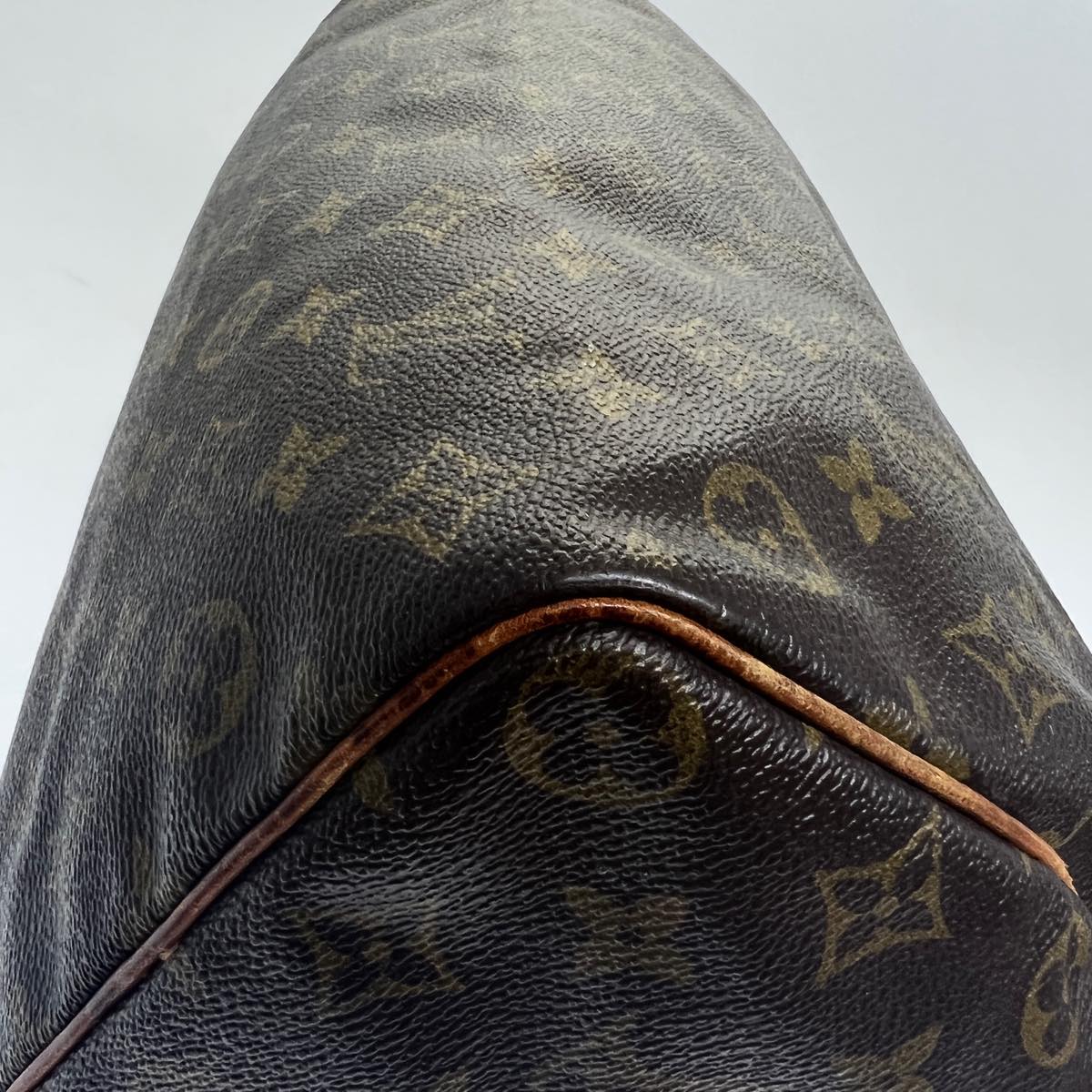 LOUIS VUITTON Monogram Speedy 35 Hand Bag M41524 LV Auth 31461