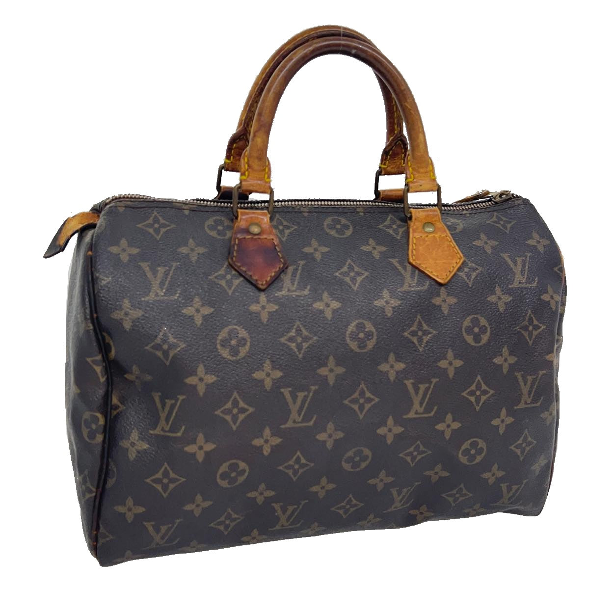 LOUIS VUITTON Monogram Speedy 30 Hand Bag M41526 LV Auth 31462