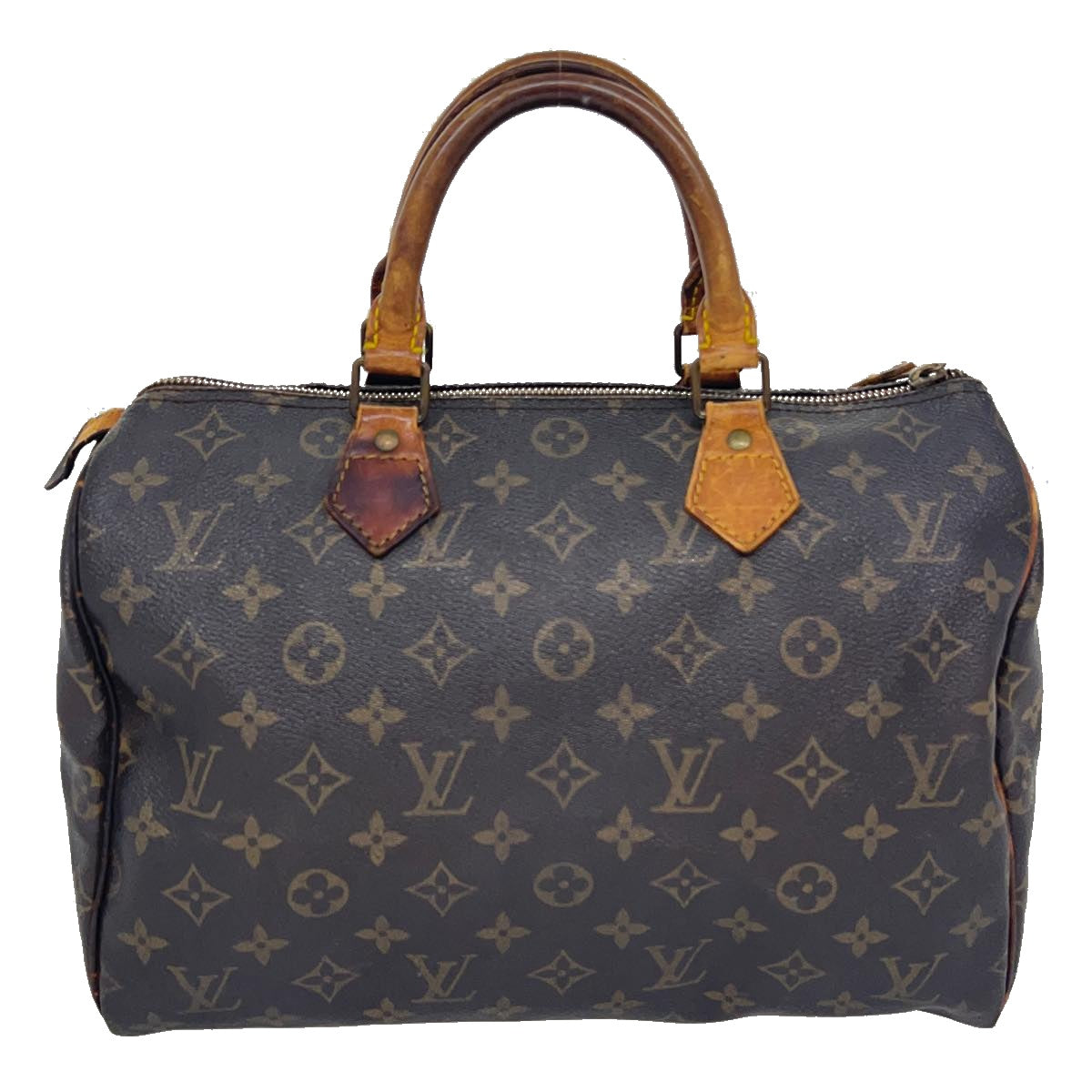 LOUIS VUITTON Monogram Speedy 30 Hand Bag M41526 LV Auth 31462