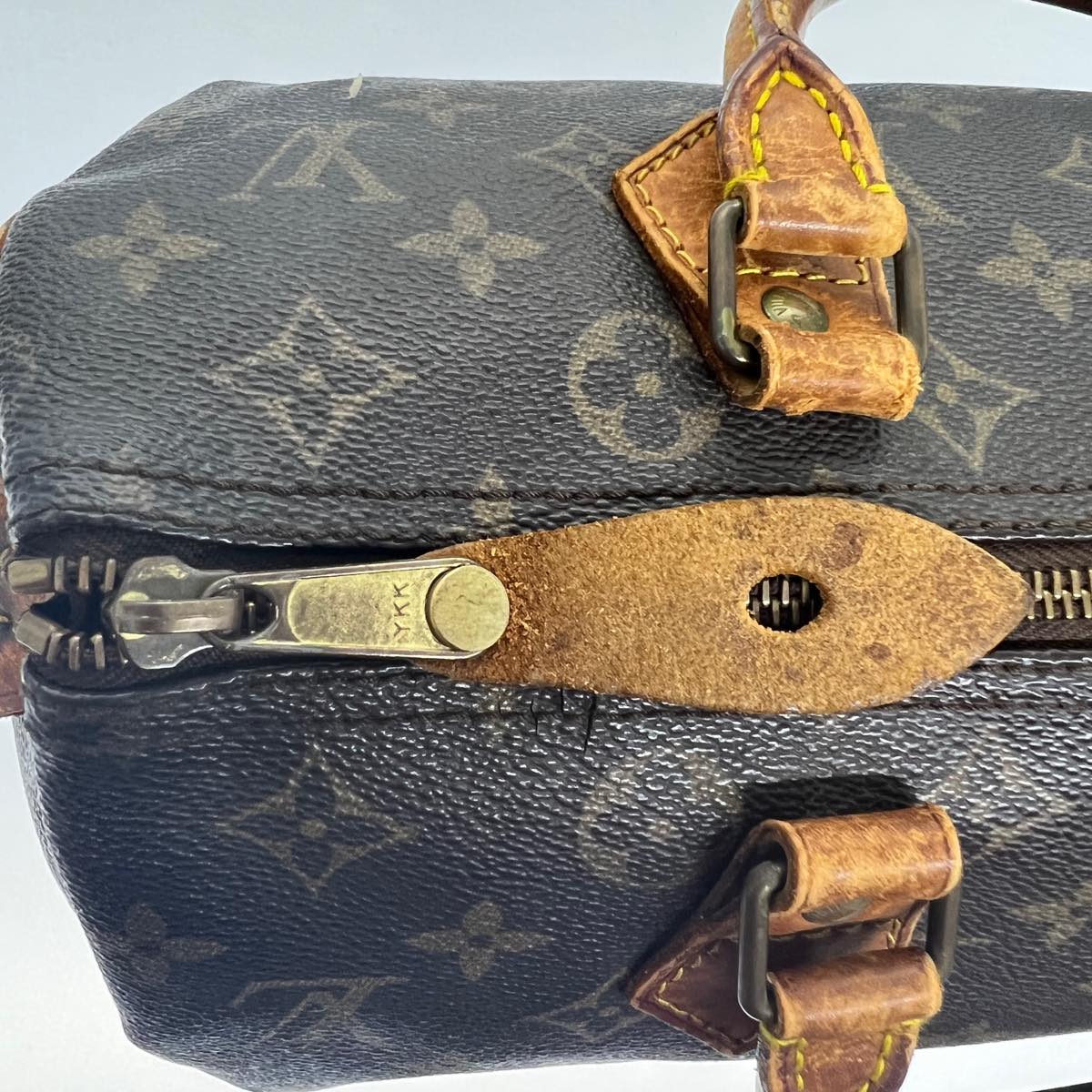 LOUIS VUITTON Monogram Speedy 30 Hand Bag M41526 LV Auth 31462