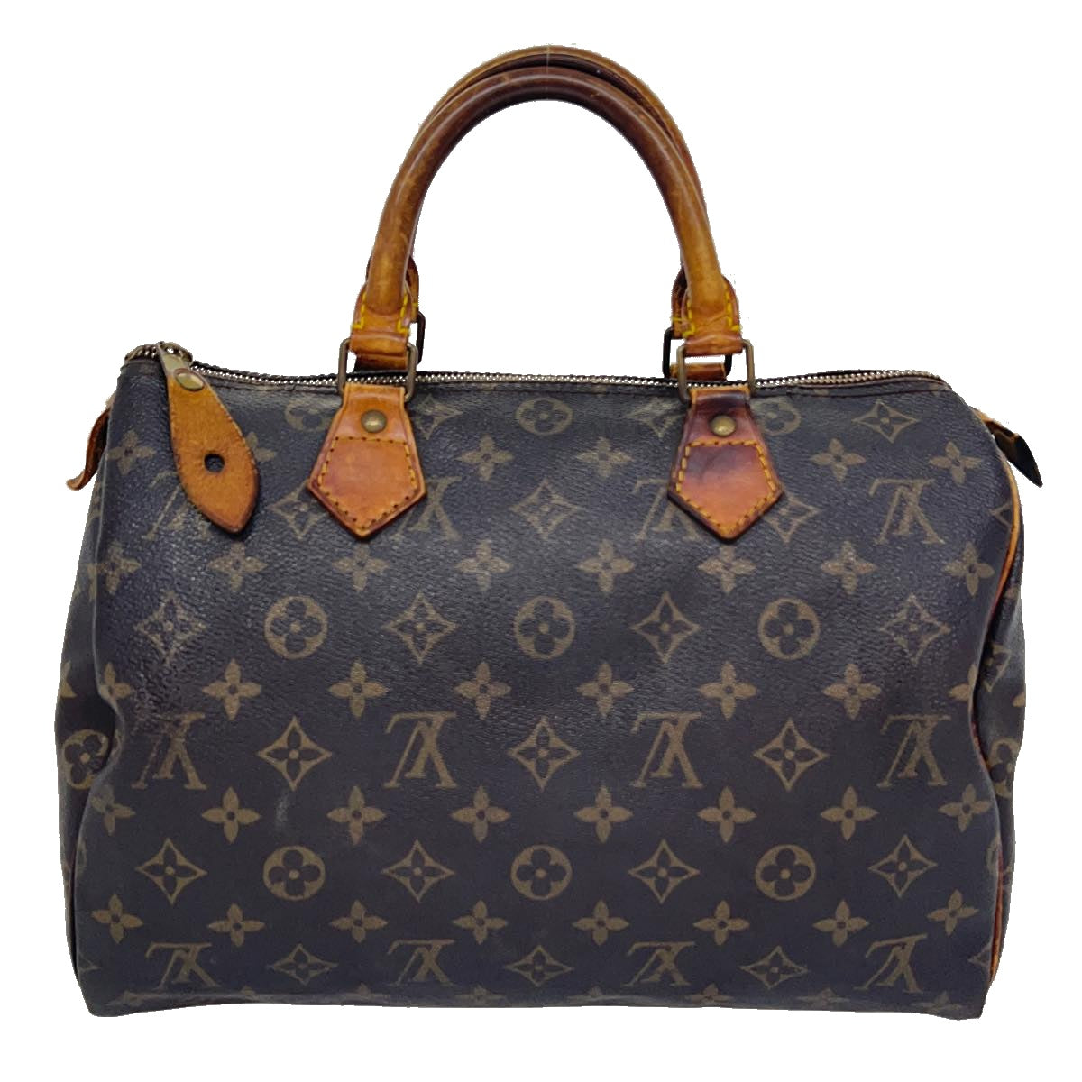 LOUIS VUITTON Monogram Speedy 30 Hand Bag M41526 LV Auth 31462