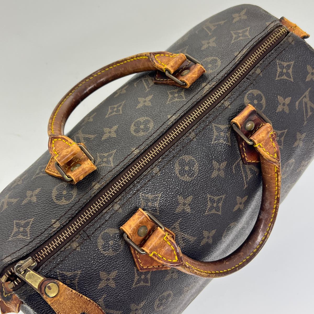 LOUIS VUITTON Monogram Speedy 30 Hand Bag M41526 LV Auth 31462