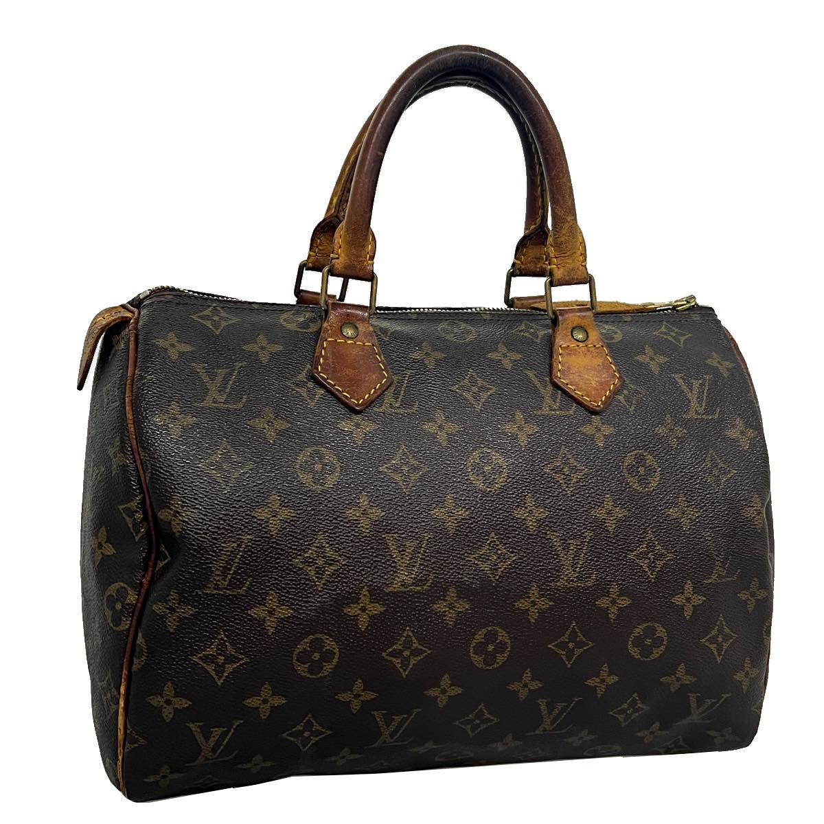 LOUIS VUITTON Monogram Speedy 30 Hand Bag M41526 LV Auth 31466