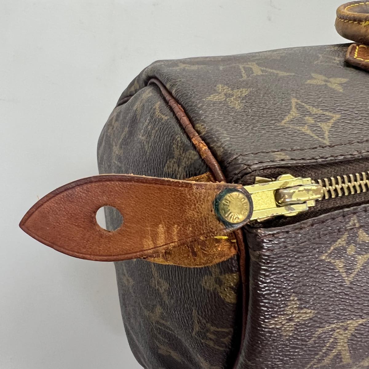 LOUIS VUITTON Monogram Speedy 30 Hand Bag M41526 LV Auth 31466