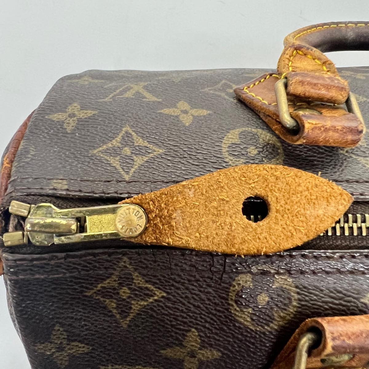 LOUIS VUITTON Monogram Speedy 30 Hand Bag M41526 LV Auth 31466