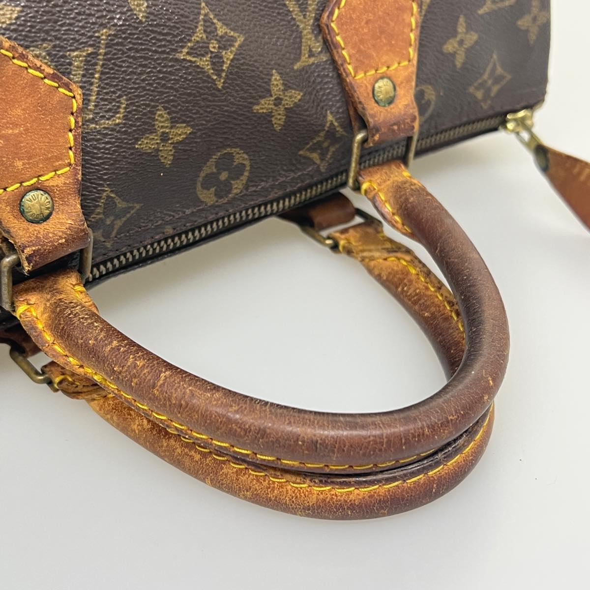 LOUIS VUITTON Monogram Speedy 30 Hand Bag M41526 LV Auth 31466