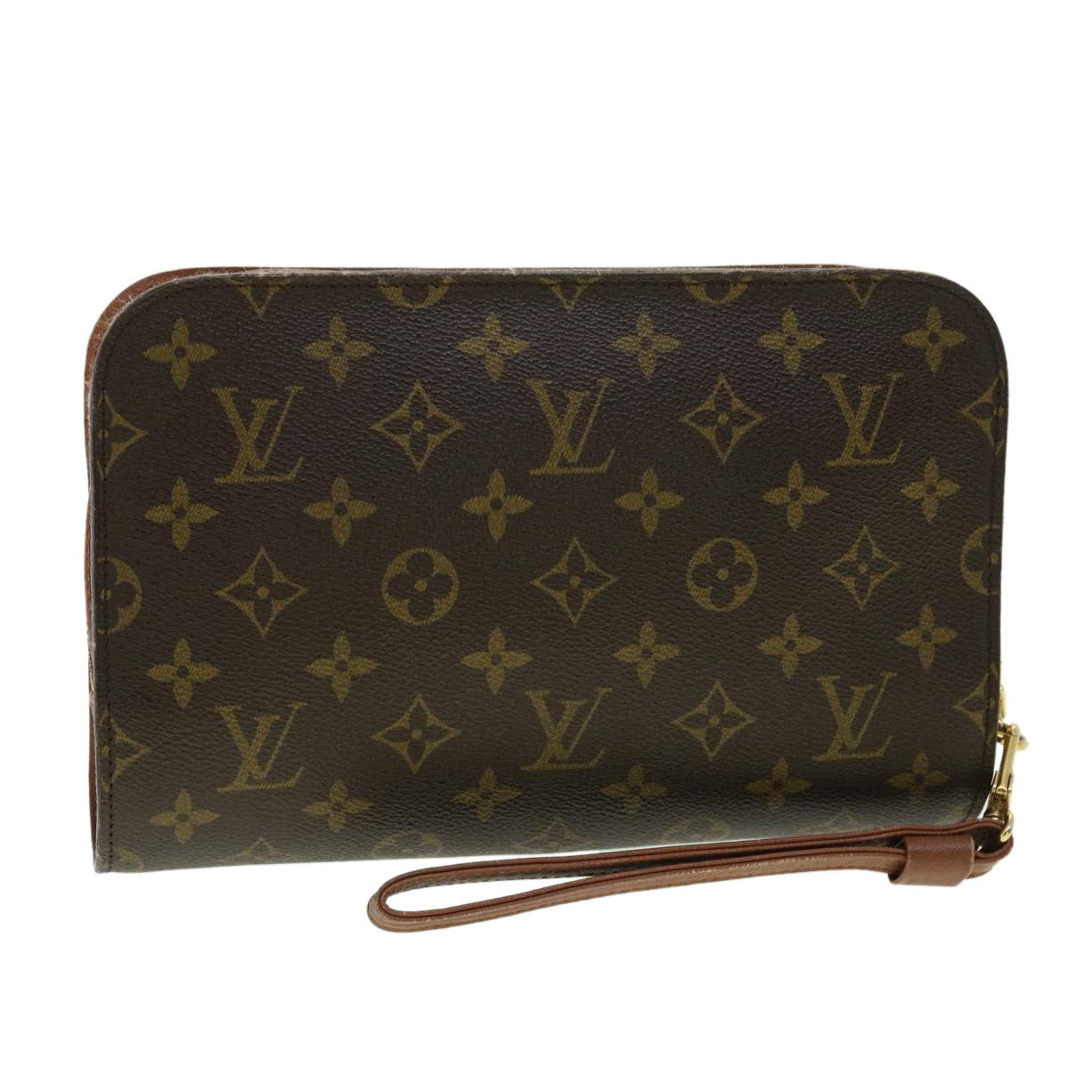 LOUIS VUITTON Monogram Orsay Clutch Bag M51790 LV Auth 31474