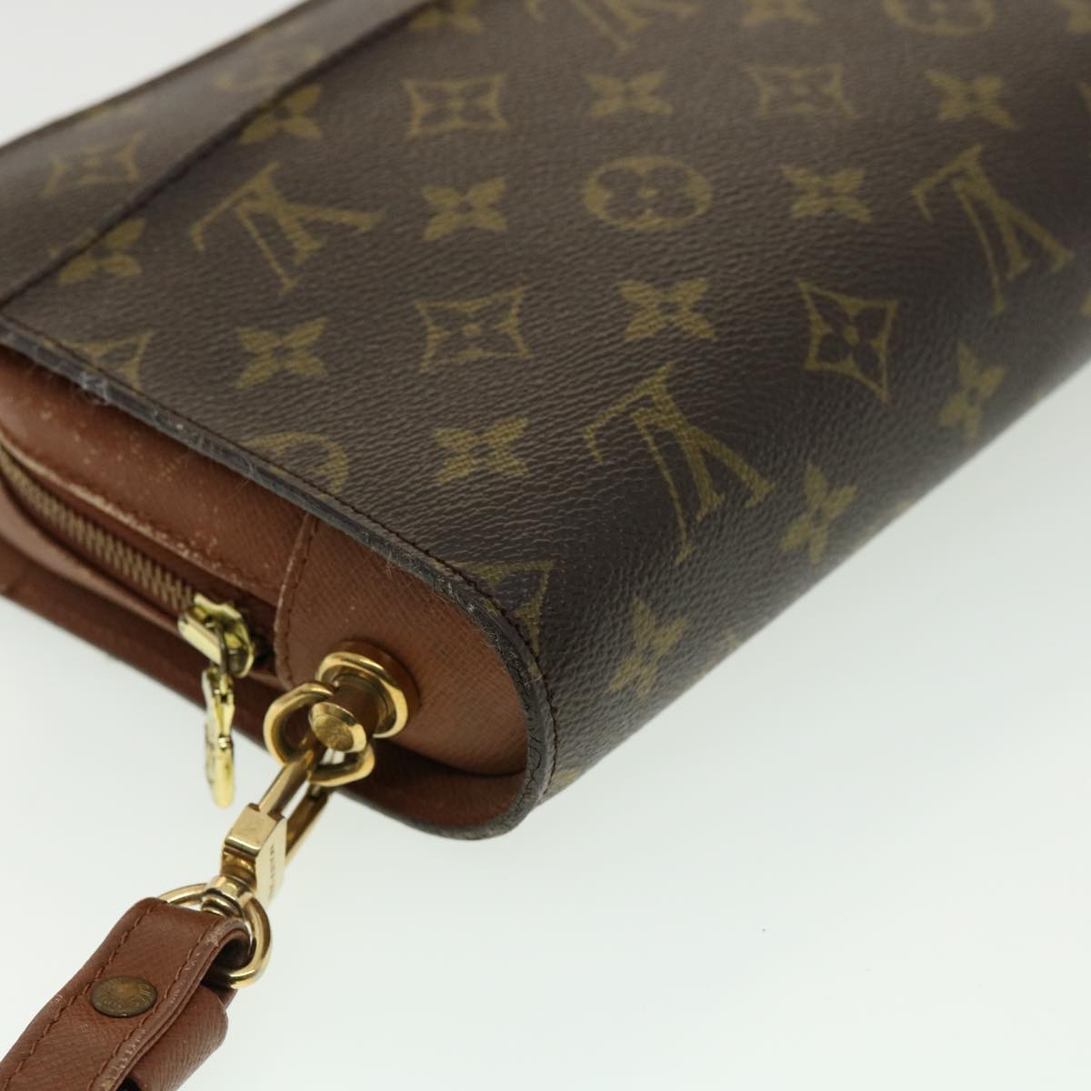 LOUIS VUITTON Monogram Orsay Clutch Bag M51790 LV Auth 31474