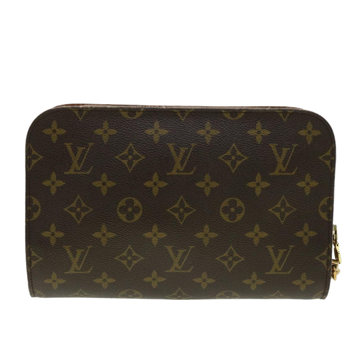 LOUIS VUITTON Monogram Orsay Clutch Bag M51790 LV Auth 31474