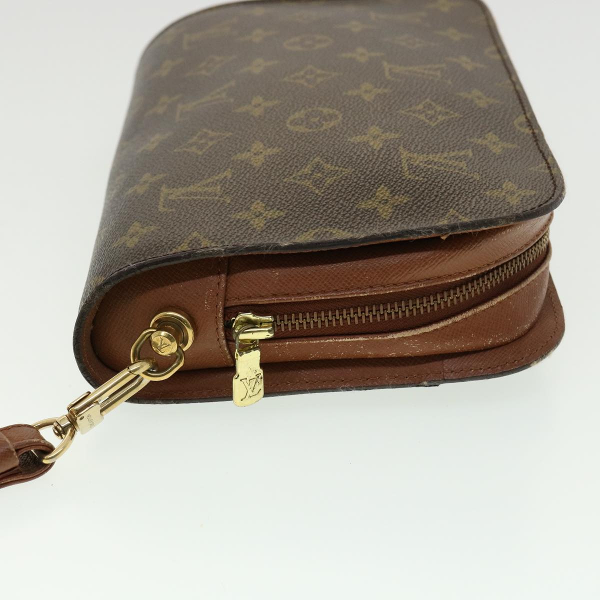 LOUIS VUITTON Monogram Orsay Clutch Bag M51790 LV Auth 31474