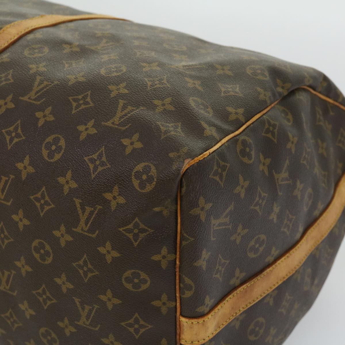 LOUIS VUITTON Monogram Keepall Bandouliere 60 Boston Bag M41412 LV Auth 31488