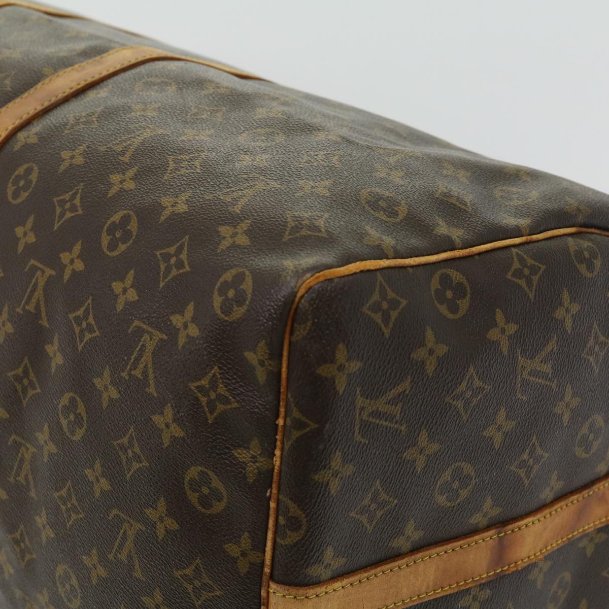 LOUIS VUITTON Monogram Keepall Bandouliere 60 Boston Bag M41412 LV Auth 31488