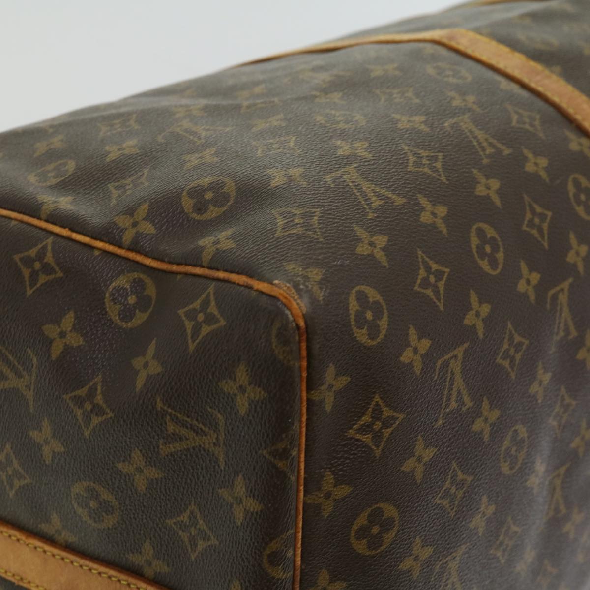 LOUIS VUITTON Monogram Keepall Bandouliere 60 Boston Bag M41412 LV Auth 31488