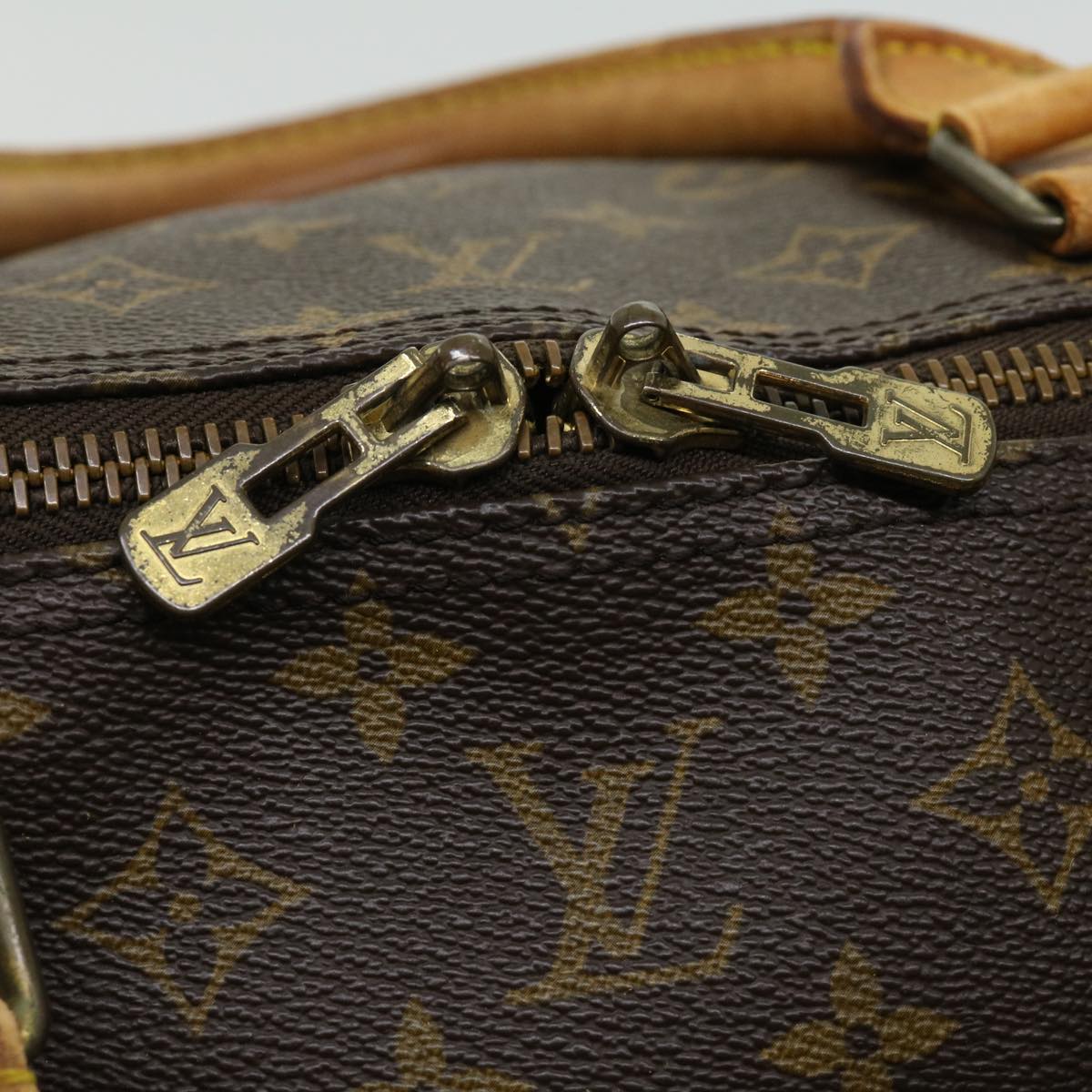 LOUIS VUITTON Monogram Keepall Bandouliere 60 Boston Bag M41412 LV Auth 31488