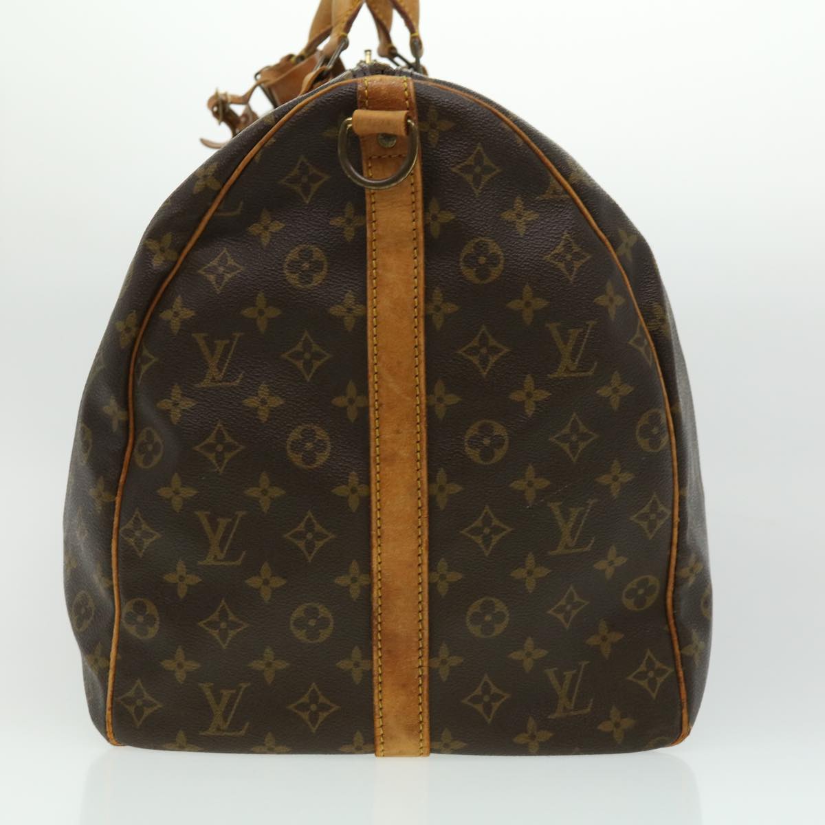 LOUIS VUITTON Monogram Keepall Bandouliere 60 Boston Bag M41412 LV Auth 31488