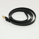 VERSACE Hand Bag Leather 2way Black DBFG311 Auth 31495A-26