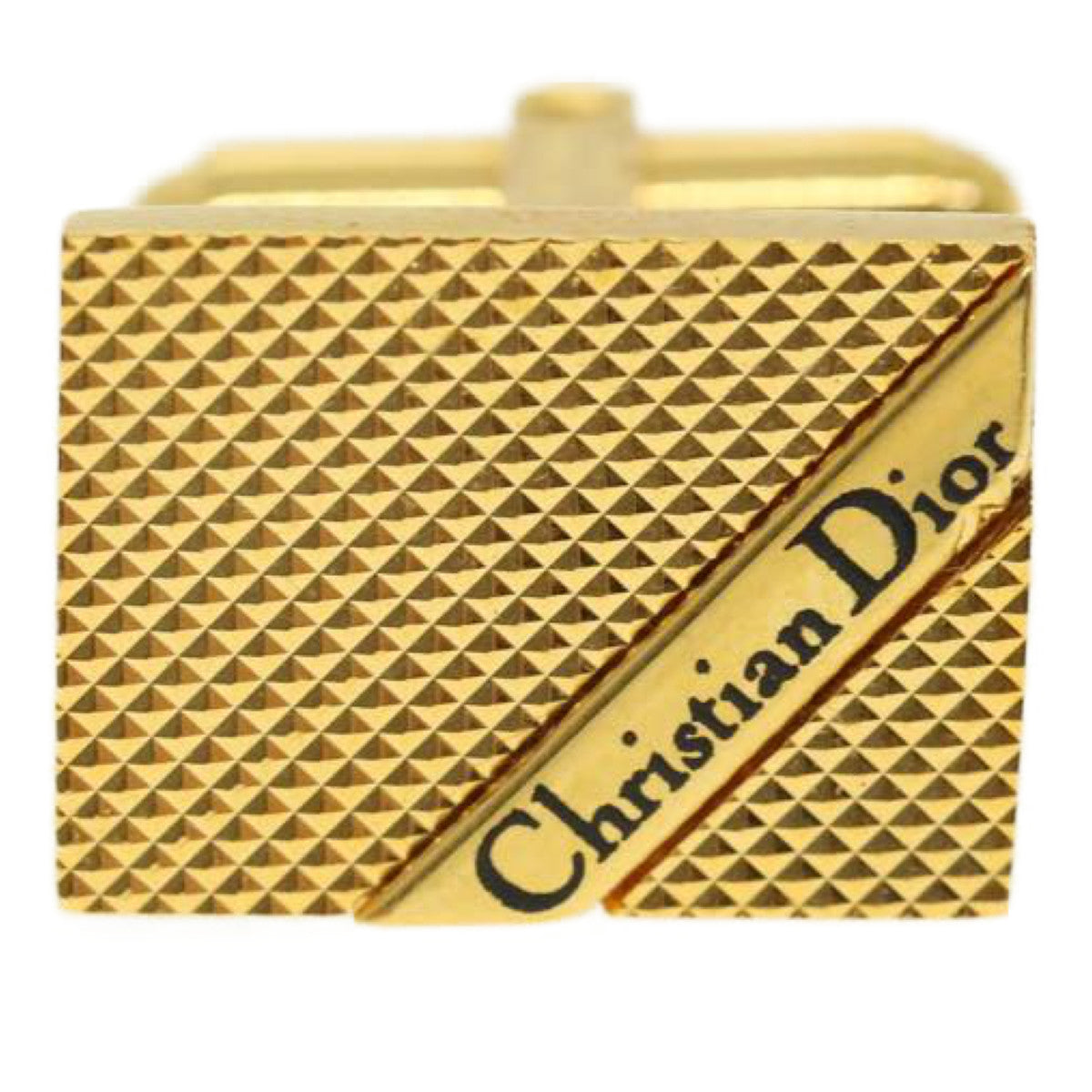 Christian Dior Cuffs metal Gold Auth 31568