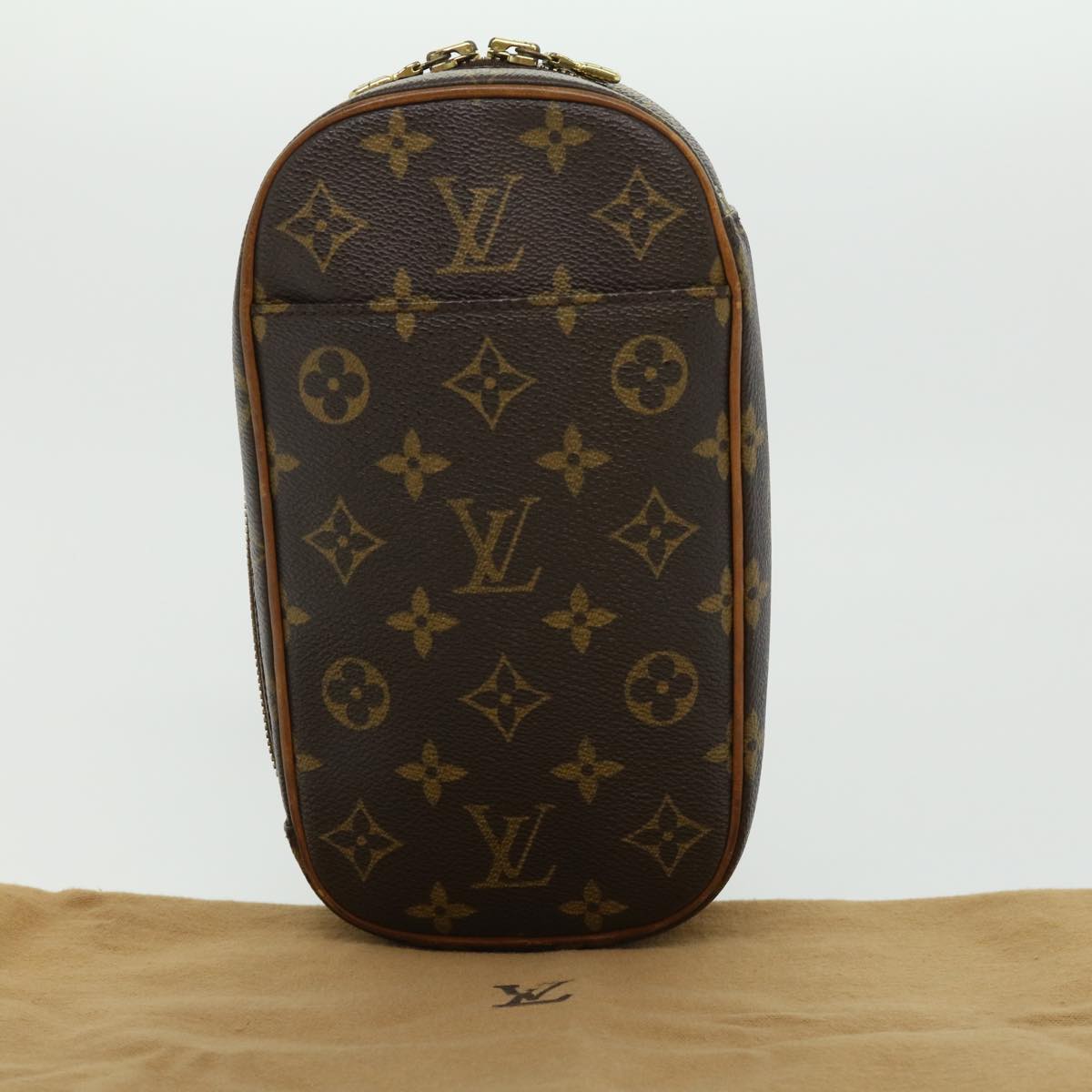 LOUIS VUITTON Monogram Pochette Gange Shoulder Bag M51870 LV Auth 31586