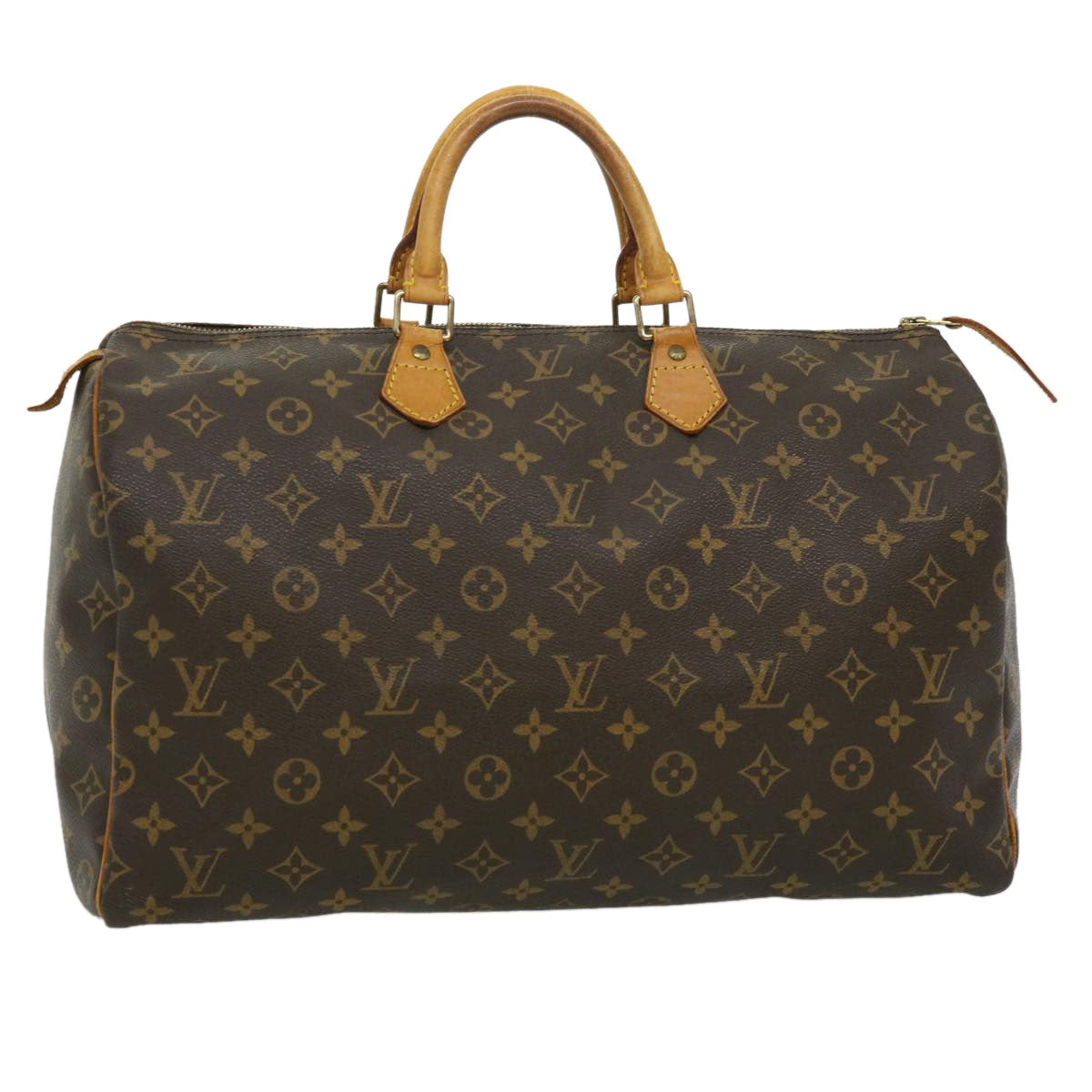 LOUIS VUITTON Monogram Speedy 40 Hand Bag M41522 LV Auth 31602