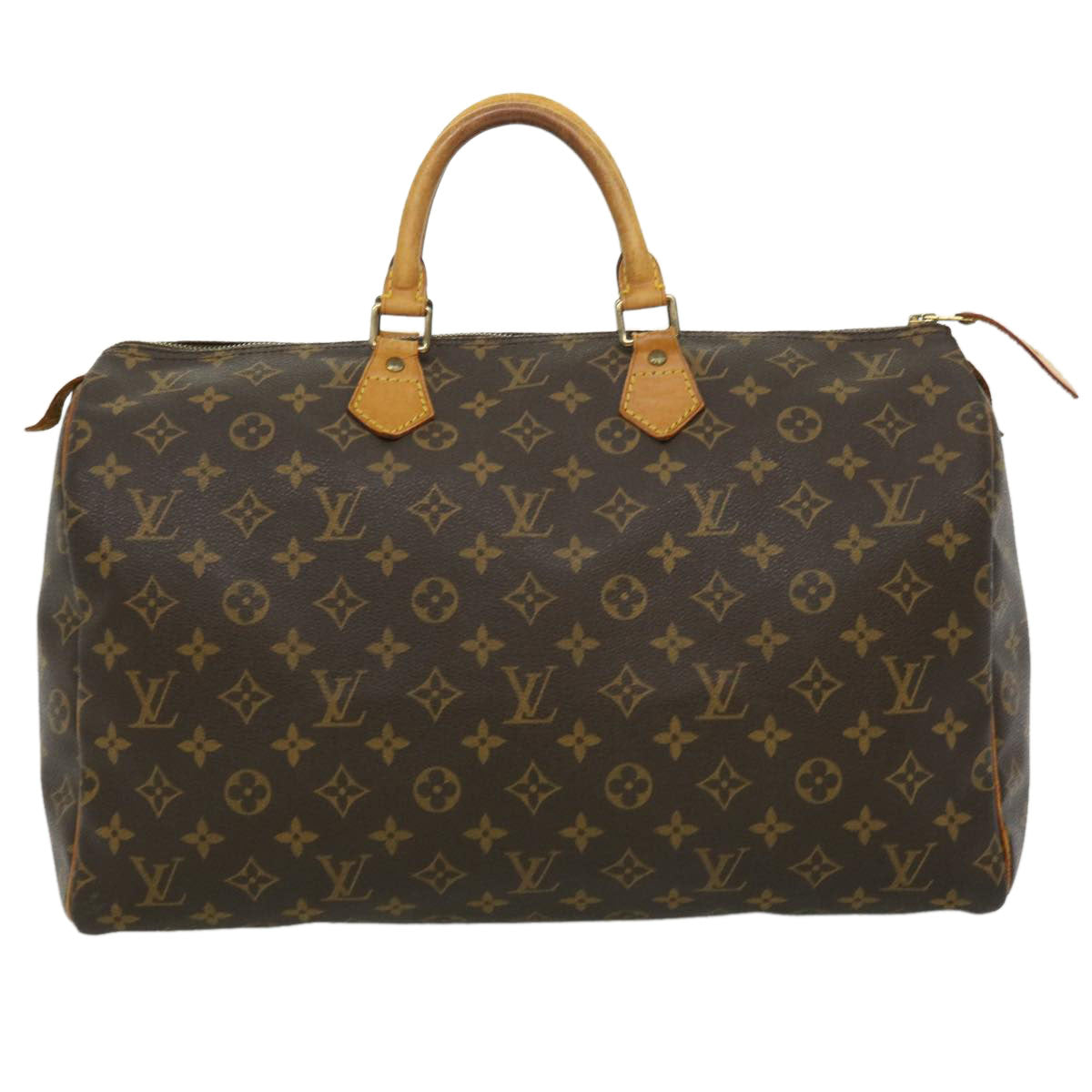 LOUIS VUITTON Monogram Speedy 40 Hand Bag M41522 LV Auth 31602