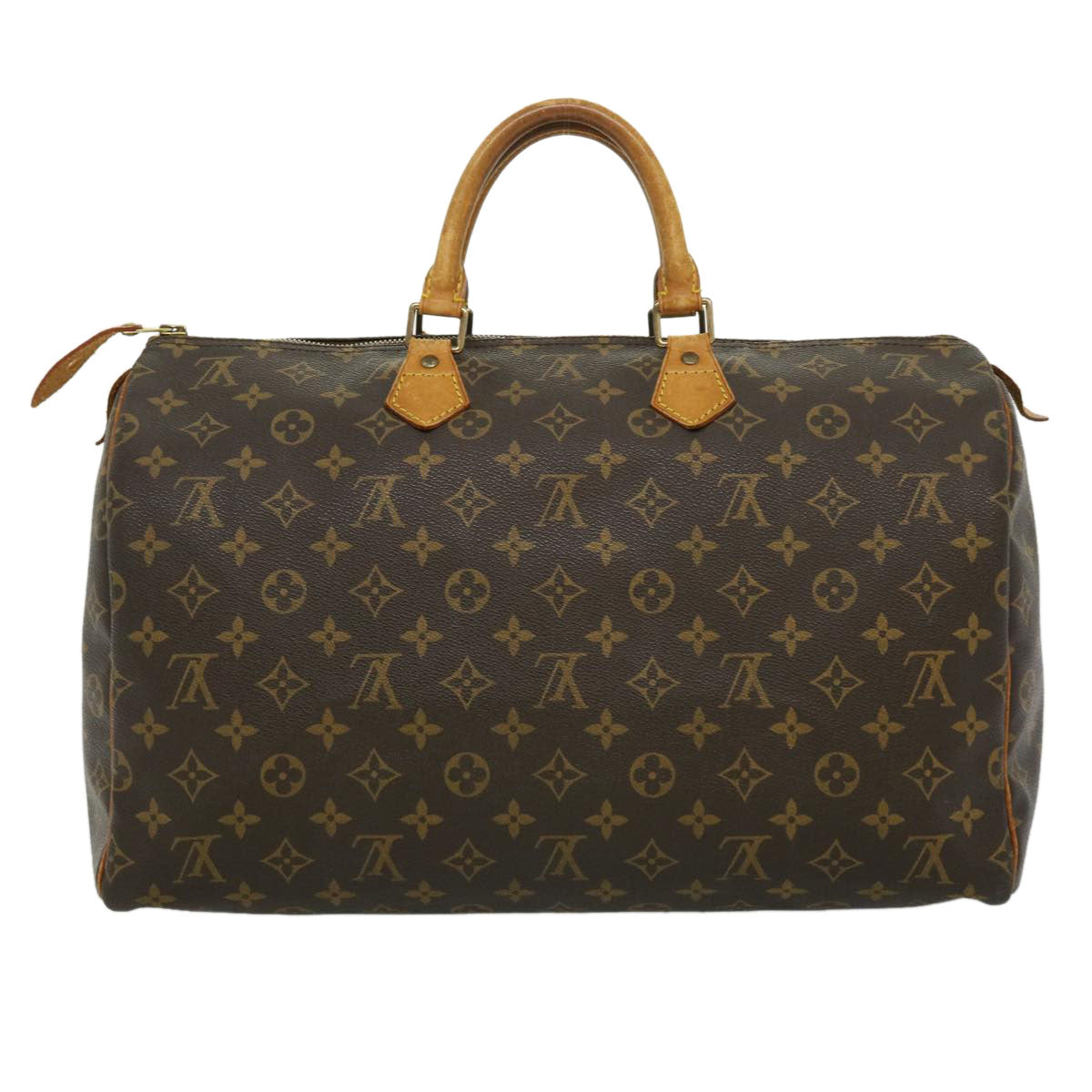 LOUIS VUITTON Monogram Speedy 40 Hand Bag M41522 LV Auth 31602