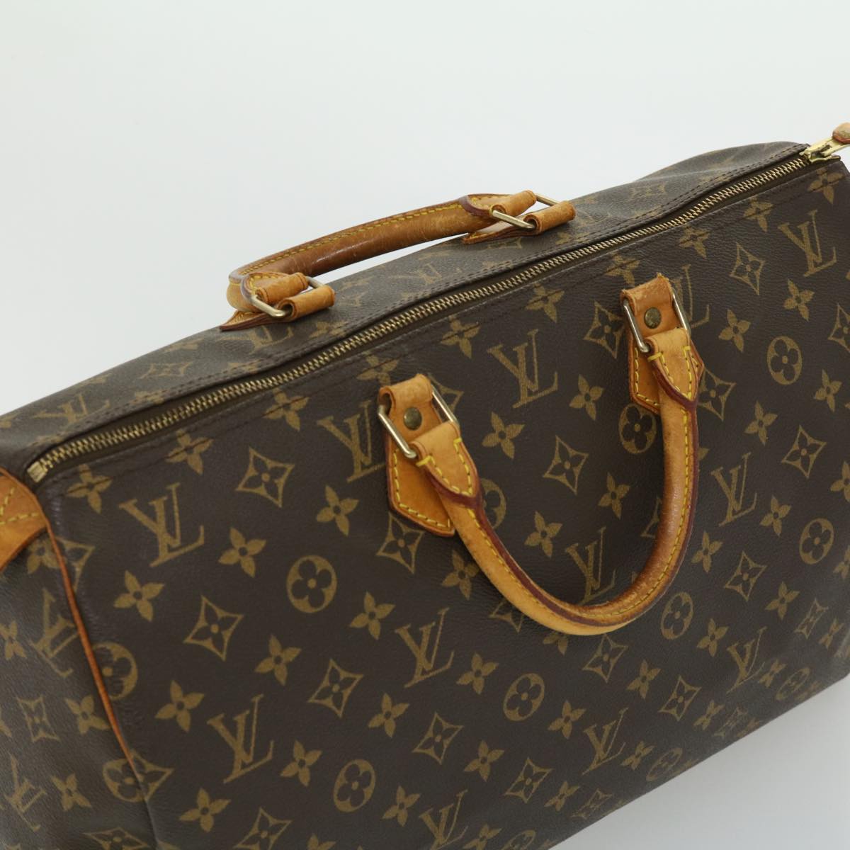 LOUIS VUITTON Monogram Speedy 40 Hand Bag M41522 LV Auth 31602