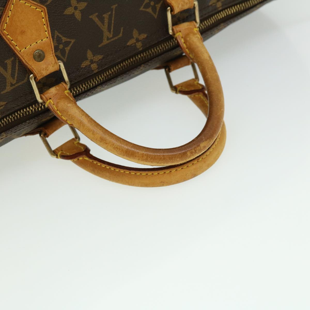 LOUIS VUITTON Monogram Speedy 40 Hand Bag M41522 LV Auth 31602