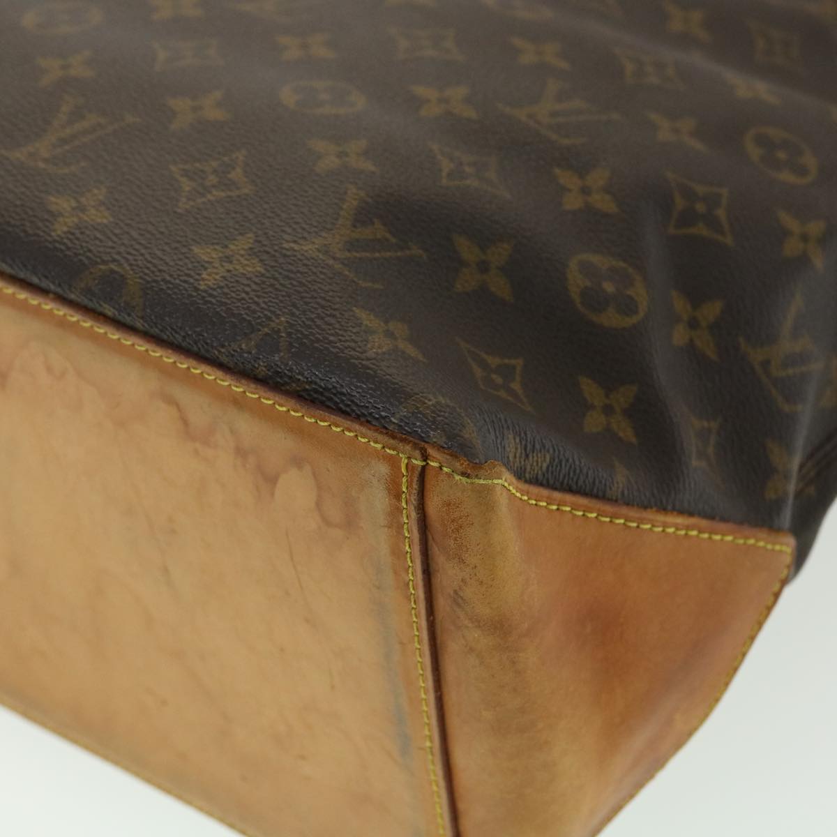 LOUIS VUITTON Monogram Cabas Mezzo Tote Bag M51151 LV Auth 31613