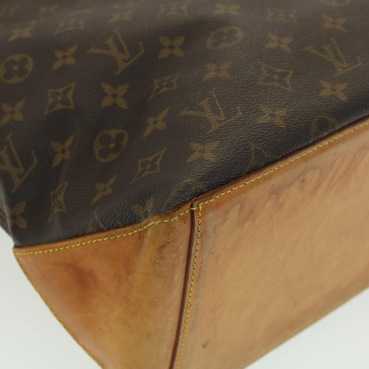 LOUIS VUITTON Monogram Cabas Mezzo Tote Bag M51151 LV Auth 31613